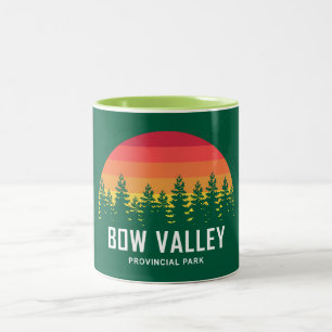 Bow Valley Provincial Park Two-Tone Coffee Mug