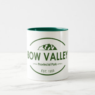 Bow Valley Provincial Park Two-Tone Coffee Mug