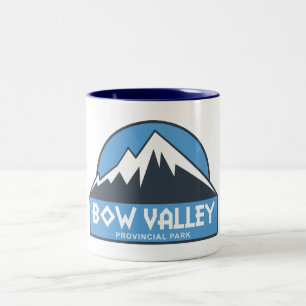 Bow Valley Provincial Park Two-Tone Coffee Mug