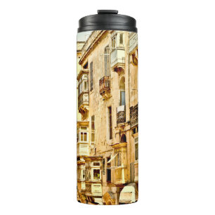 Bow windows in Maltamalta,window,antique,architect Thermal Tumbler