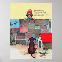 Bow-wow-wow! Whose dog art thou? Nursery Rhyme