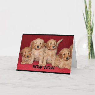 Bow Wow Wow You're An Awesome Mum Mother's Day Card