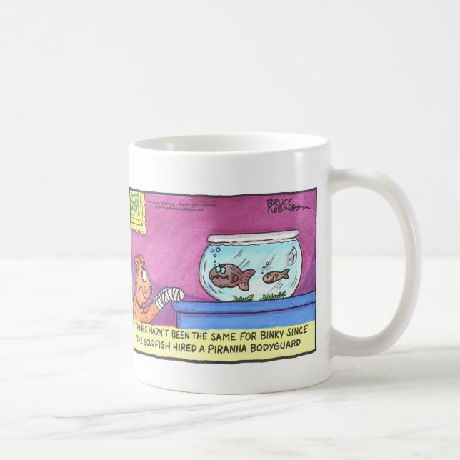 BOW WOWS & MEOWS - Things hadn't been... Coffee Mug (Right)