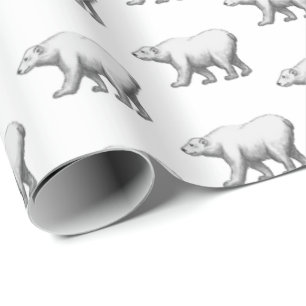 Bowdoin College Polar Bears Wrapping Paper