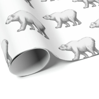 Bowdoin College Polar Bears Wrapping Paper