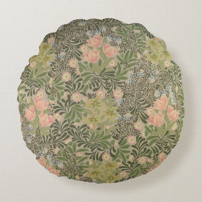Bower' design round cushion (Front)