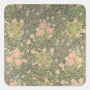 Bower' design square sticker