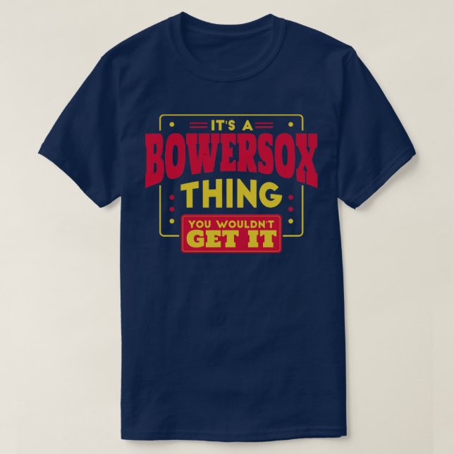 Bowersox T-Shirt (Design Front)