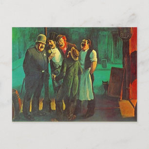 BOWERY FRIENDS IN AN OLD NEIGHBORHOOD POSTCARD