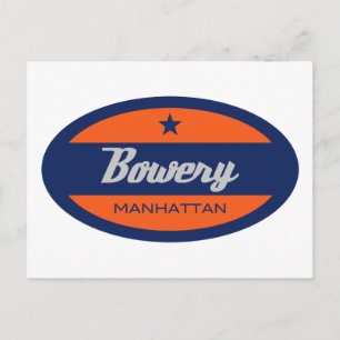 Bowery Postcard
