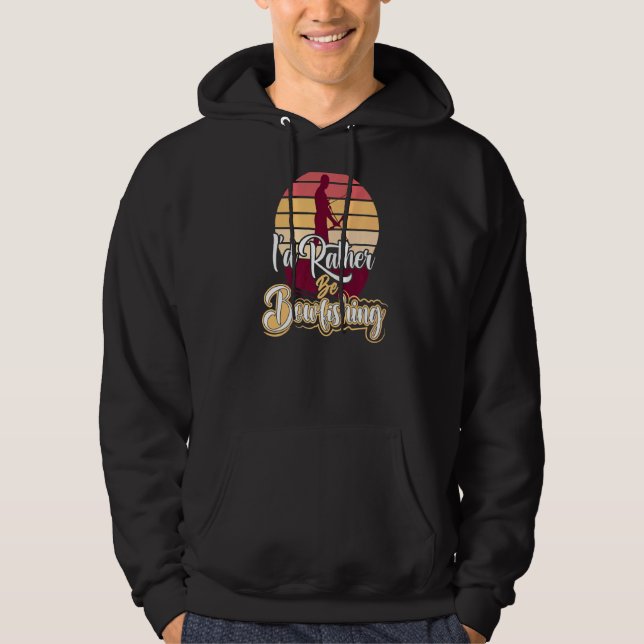 Bowfishing Bow Lights Arrows Crossbow Bowfisher  2 Hoodie (Front)