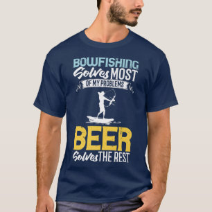 Bowfishing Bow Lights Arrows Crossbow Bowfisher  T-Shirt