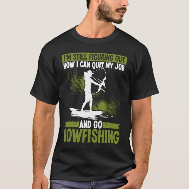 Bowfishing Bowhunter Fisherman Archer Airboat Bowf T-Shirt (Front)