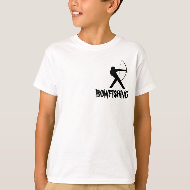 Bowfishing kids  t-shirt (Front)
