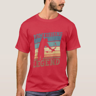 Bowfishing Legend Bowfishing Fishing Fisherman T-Shirt