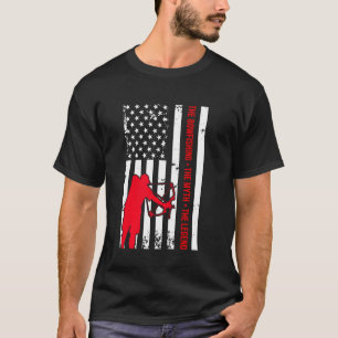 Bowfishing Usa Flag Vintage Great Cool T-Shirt
