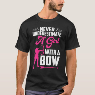 Bowhunter Shooting Fans  Archery For Girls Women T-Shirt