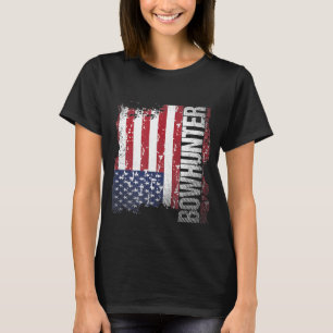 Bowhunting USA Flag Archery     T-Shirt