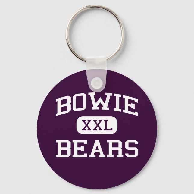 Bowie - Bears - Bowie High School - El Paso Texas Key Ring (Front)