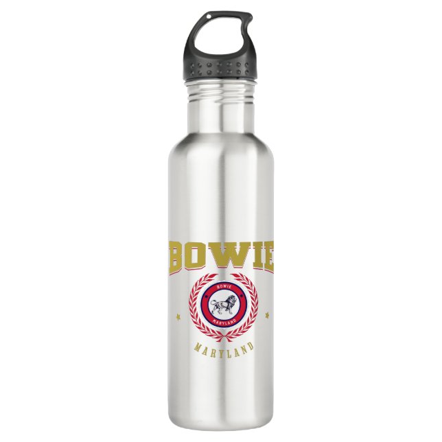 Bowie Maryland 710 Ml Water Bottle (Front)