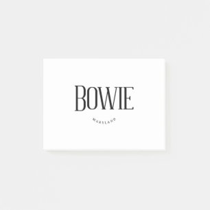 Bowie MD Post-it Notes