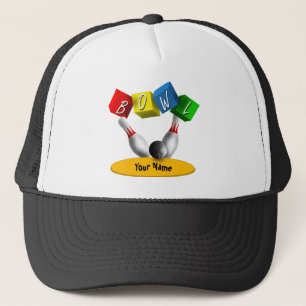 Bowl a Rama Bowling Trucker Hat