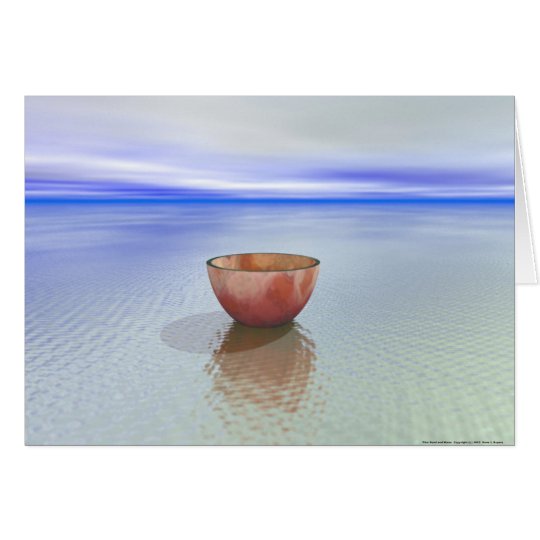 Bowl and Water Card