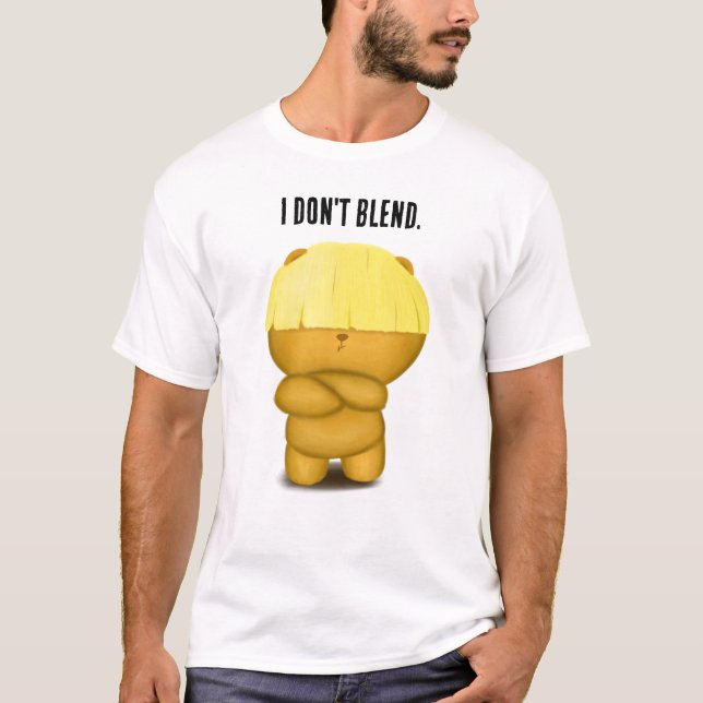 Bowl Cut Bear T-Shirt (Front)