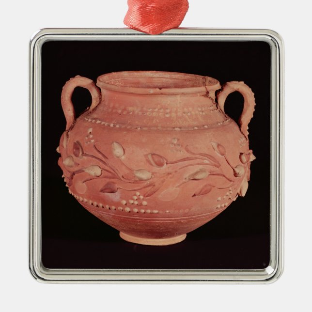 Bowl found at Coptos, Upper Egypt Metal Tree Decoration (Front)