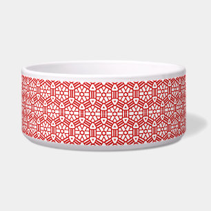 Bowl - Hexagon and Bars