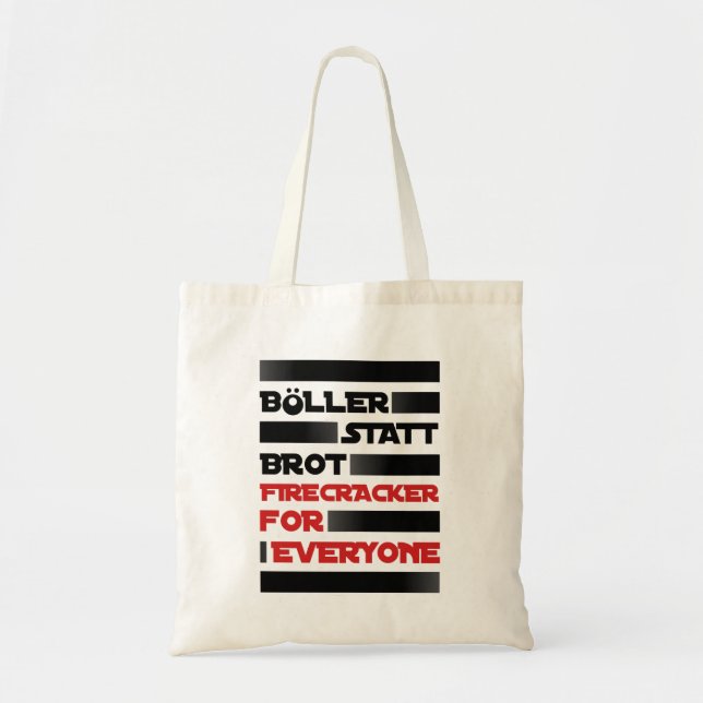 Bowl instead of bread! tote bag (Front)