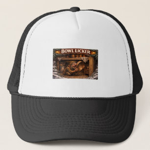 Bowl Licker Icelandic Yule Lad Trucker Hat