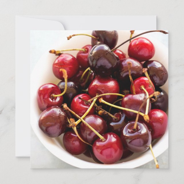 bowl of Cherries Card (Front)
