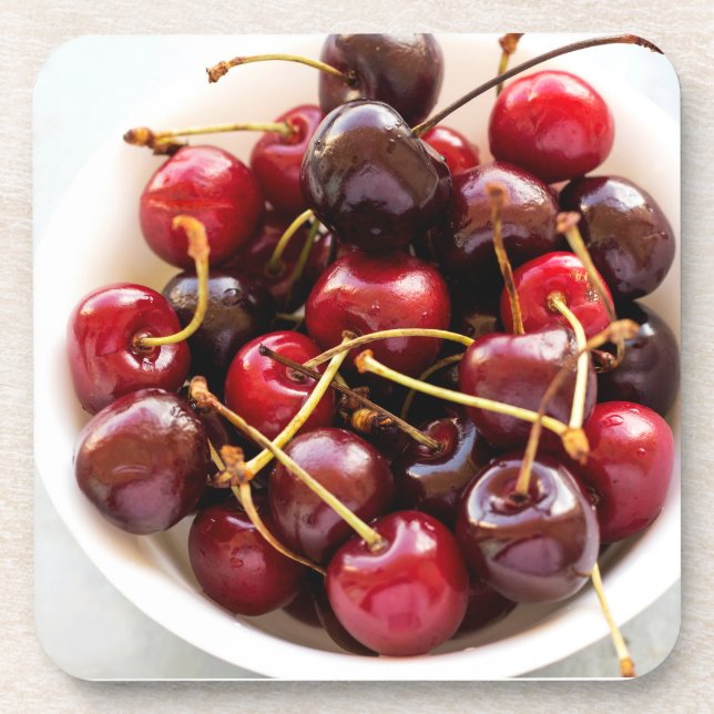 bowl of Cherries Coaster (Front)