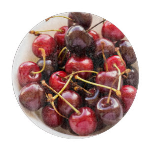 bowl of Cherries Cutting Board