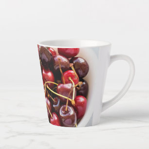 bowl of Cherries Latte Mug
