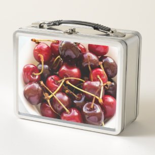 bowl of Cherries Metal Lunch Box