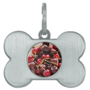 bowl of Cherries Pet ID Tag