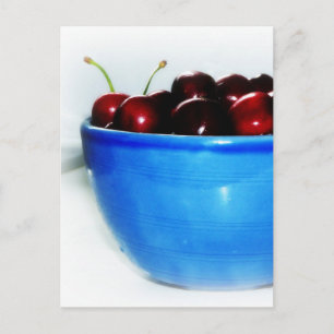 Bowl of Cherries Postcard