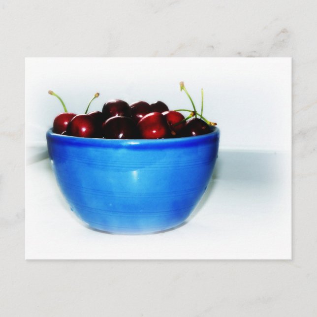 Bowl of Cherries Postcard (Front)