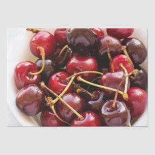 bowl of Cherries Tissue Paper