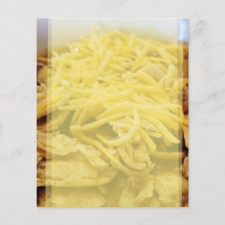 Bowl of chilli scrapbook paper for recipes