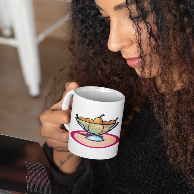 Bowl of Fruit Coffee Mug (Creator Uploaded)