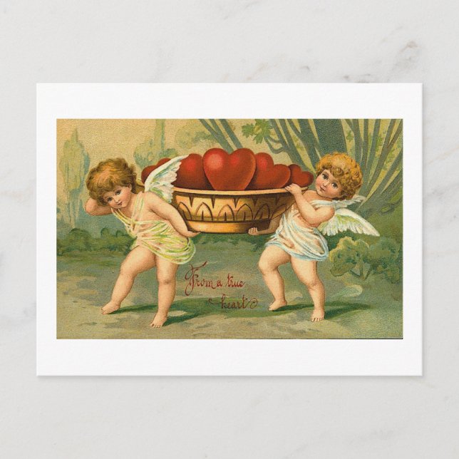 Bowl of Hearts Postcard (Front)