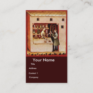 BOWL OF HYGEIA - Medicine, Pharmacy Business Card