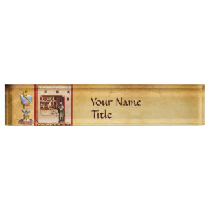 BOWL OF HYGEIA Medicine, Pharmacy Nameplate