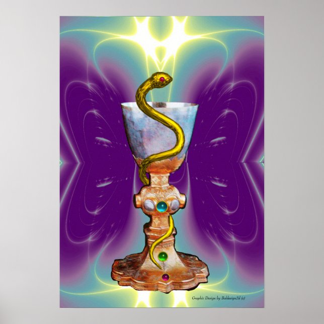 BOWL OF HYGEIA - Medicine, Pharmacy Poster (Front)