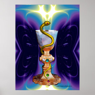 BOWL OF HYGEIA - Medicine, Pharmacy Poster
