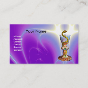 BOWL OF HYGEIA , PHARMACY BUSINESS CARD