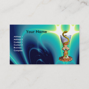 BOWL OF HYGEIA , PHARMACY BUSINESS CARD